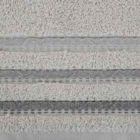 BAVLNENÝ UTERÁK IRENE 50X90 CM STRIEBORNÁ