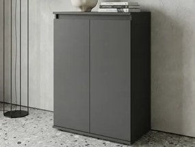 Skrinka 2-dverová Brest, 60 cm, antracitová%