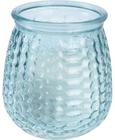 Repelentná sviečka Citronella, modrá, 160 g, 10 x 10 cm