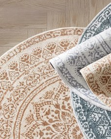 Kulatý koberec ORIENT 120 cm cappuccino