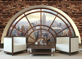Fototapeta - New York - výhľad z okna (254x184 cm)