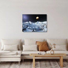 Sklenený obraz vesmíru (70x50 cm)