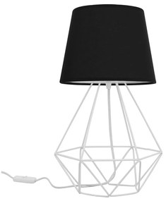 Stolná lampa Milano, 1x textilné tienidlo (výber zo 4 farieb), (výber z 3 farieb konštrukcie), d