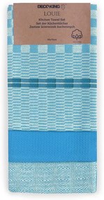 Bavlnené utierky v súprave 3 ks 50x70 cm Louie – DecoKing