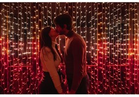 Twinkly TWW210SPP-TEU - LED RGB Vonkajší vianočný záves 210xLED 6,1m IP44 Wi-Fi