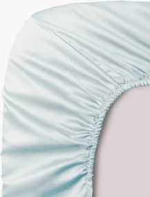 Elastická plachta z bavlneného saténu Boxspring Ava