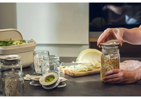 Plastia Fermentačná sada - slonová kosť s kávovou usadeninou + červená