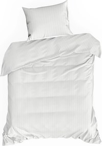 SATÉNOVÉ OBLIEČKY VERA 140X200 CM, 1 KS 70X80 CM BIELE
