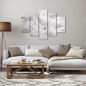 Obraz - Biele perie (150x105 cm)