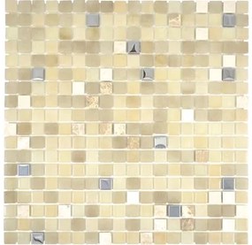 Sklenená mozaika Lope 14AN 30x30 cm béžová