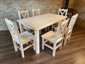 Jedálenská zostava Selka nábytok 1+6 malý stôl