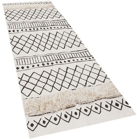 Tutumi Tutumi, koberec Boho 160x50 cm 322151, biela-šedá, HOM-06807