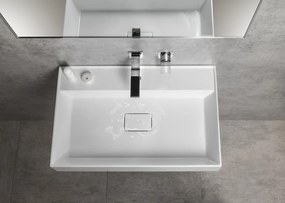 Sapho Sapho, GODIVA umývadlo 68x44cm, liaty mramor, biela, GU068-0