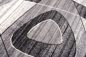 TA Koberec K858A TMAVO SIVÁ LACNÁ PP CRM Rozmer: 120x170 cm