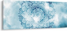 Obraz - Nebeská mandala (120x50 cm)