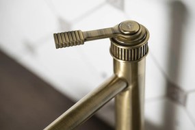 Sapho Sapho, VERSI stojanková umývadlová batéria vysoká, predĺžená hubica, bronz, RV007/18