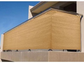 Balkónová zástena 75cm/600 cm piesok