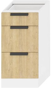 Kuchynská skrinka Denis d40s/3 dub london/biela