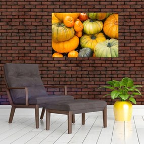 Obraz - Jesenná tekvica (90x60 cm)