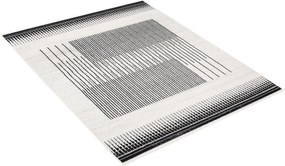 TA Koberec 5354A KRÉMOVÁ / ČIERNA GRACE