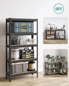 Policový regál SONGMICS 150 x 75 x 30 cm - GLR030B21