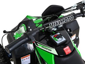 Ramiz Štvorkolka HIPERFECT na batérie zelená 35 km/h + 1000W motor + Nafukovacie kolesá + Nastavenie sedadla