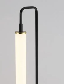 LED čierna stolná lampa Wetro 18
