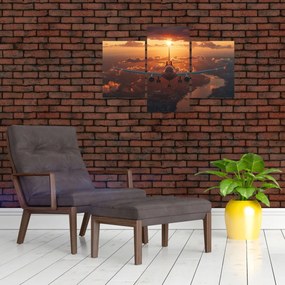 Obraz - Dopravné lietadlo (90x60 cm)