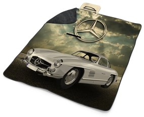 Sablio Plážová deka Mercedes-Benz 300 SL Na ceste: 200x140 cm
