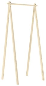 Stojan na oblečenie z borovicového dreva v prírodnej farbe Hongi - Karup Design