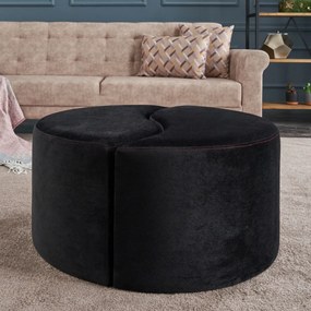 Taburet Alis Puf Black
