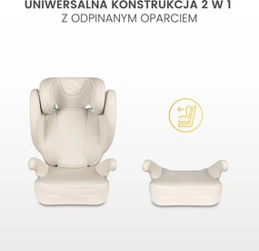 Autosedačka CARETERO BREEZY FIX BEIGE (100-150cm)