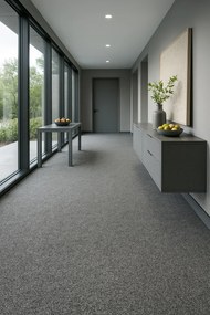 Condor Carpets 160x220 cm Koberec metráž Extreme 73, šíře, šedá, ab (mriežka), chodba / predsieň