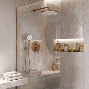 Rea Grace, podomietkový sprchový set s boxom, medená matná, REA-P4408