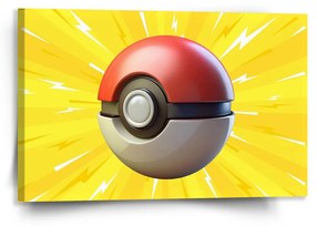 Sablio Obraz Pokemon ball Explózia - 120x80 cm