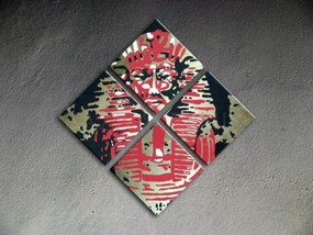 Ručne maľovaný POP Art obraz Tutan Chamon | rôzne rozmery