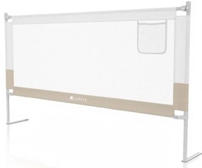 Detská zábrana na posteľ, 180 cm, výškovo nastaviteľná