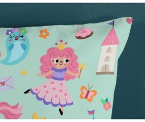 Bavlnené detské obliečky do postieľky v mentolovej farbe 100x135 cm Fantastic – Good Morning