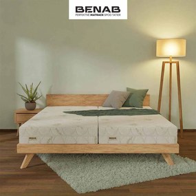 Tvrdý/stredne tvrdý penový obojstranný matrac 90x200 cm BonHarmony HR BIO - BENAB