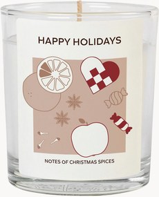 Sviatočná vonná sviečka Happy Holidays (Christmas Spices)