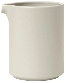 Biela keramická mléčenka Blomus Pilar, 280 ml