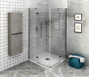 Polysan Polysan, FORTIS LINE obdĺžniková sprchová zástena 1000x900 mm, R varianta, FL1010RFL3590