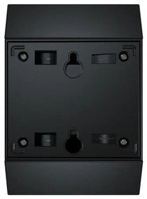 LED nástenné solárne svietidlo so senzorom LED/2,5W/3,7V IP65 1200 mAh čierne