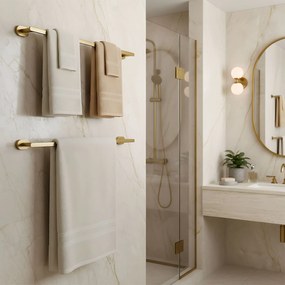 Rea Til, vešiak na uterák 58 cm, zlatá matná, REA-88003