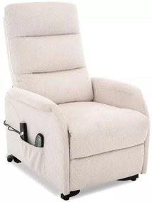 Masážní křeslo JUPITER M Brego světle béžové