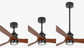 FARO 33395-10 - LED Stropný ventilátor JUST FAN LED/16W/230V pr. 128 cm + DO