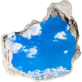 Nálepka 3D diera na stenu Mraky na oblohe nd-p-97609006