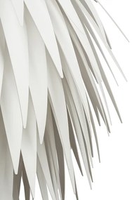 RENDL R13321 CLANK závesné svietidlo, dekoratívne biele PVC/čierna