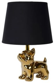 Lucide 13533/81/10 - Stolná lampa WINSTON 1xE14/25W/230V zlatá/čierna