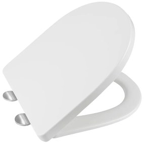 Aqualine Aqualine, JALTA WC sedátko, Soft Close, Easy Take, biela, PBS103